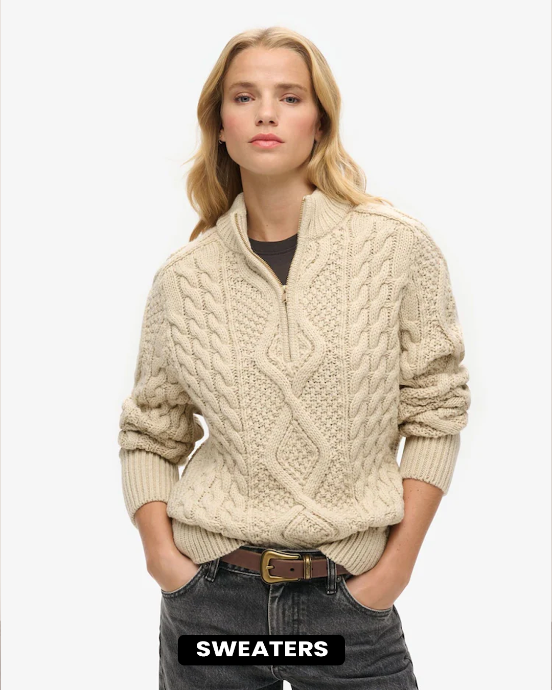 Heavy knit sweaters